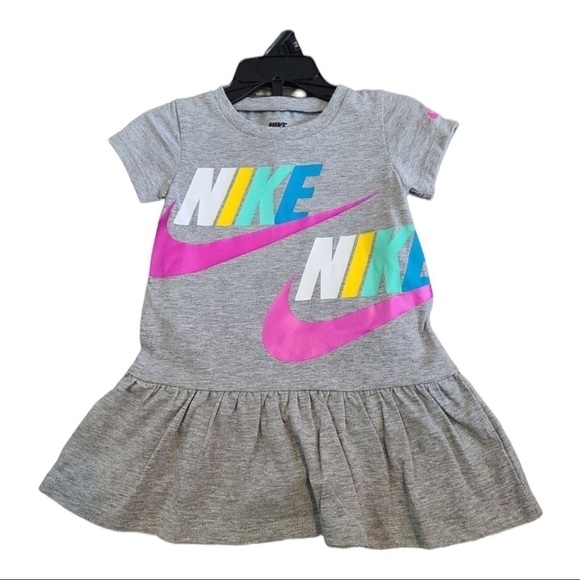 Nike Dress and Pink Bloomer Set Size 12 Months - Picture 2 of 3